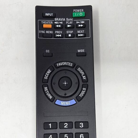 SONY RM-YD034 REMOTE CONTROL FOR BRAVIA SYNC TV OEM GENUINE TESTED WORKS - Picture 2 of 4